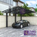 single carport black