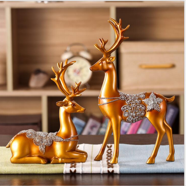 Gold Deer Home Decor | Living Space