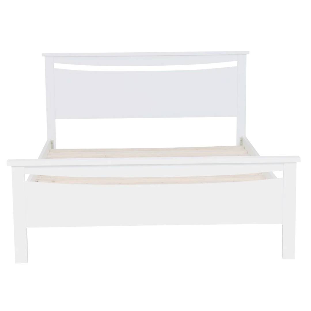 Britain Bed Frame | White | Living Space