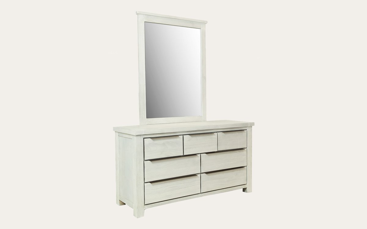 Cornelie 7 Drawer Dresser with Mirror - Image 4