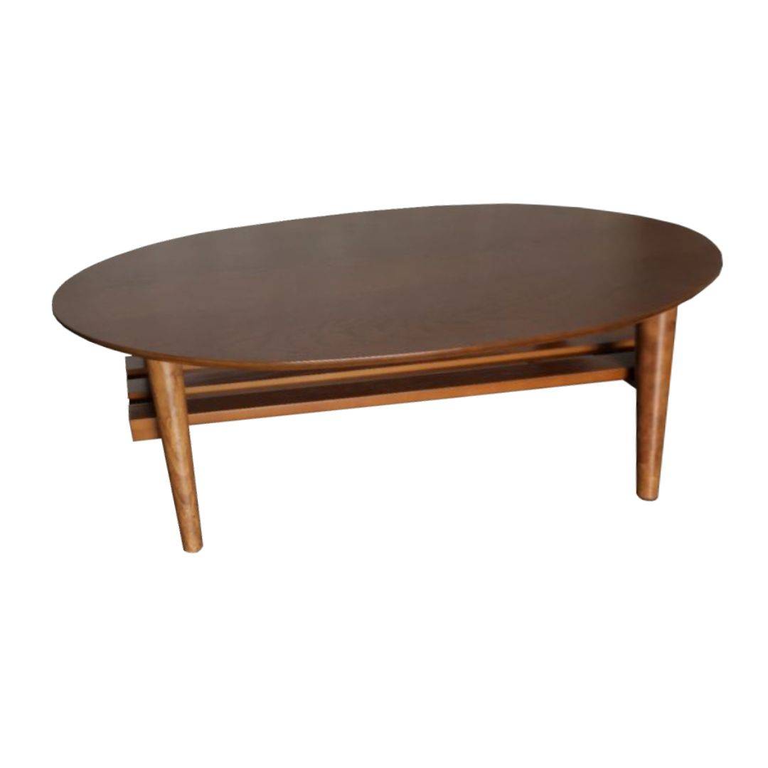 Simon Wooden Walnut Coffee Table | Living Space