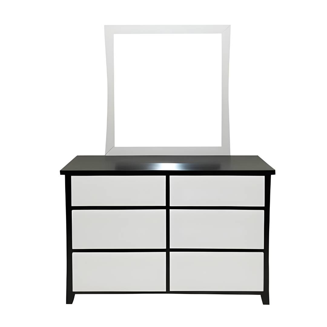 Willowton Dresser | Black & White | Living Space