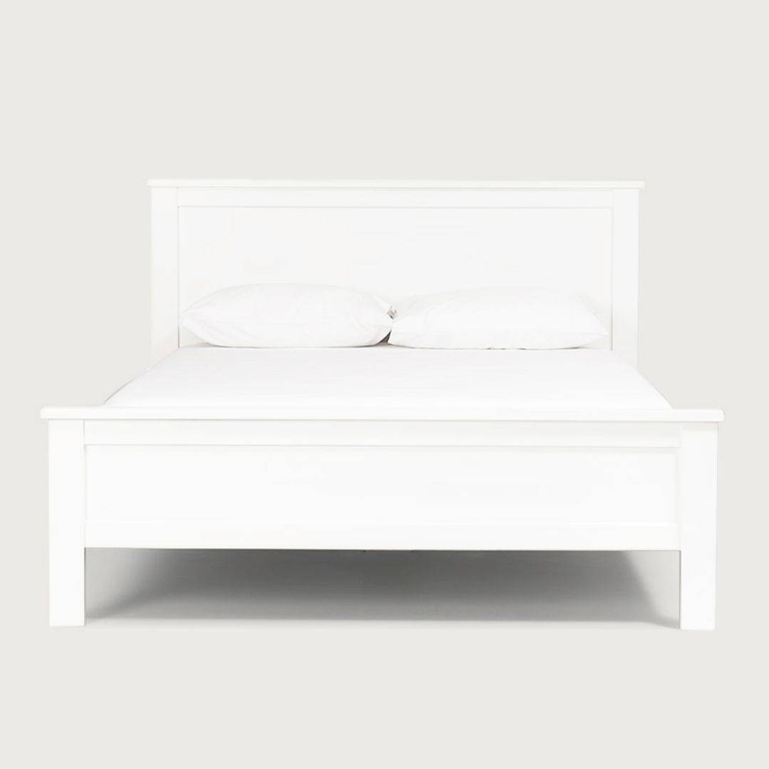 Maylene Bed Frame | White | Living Space