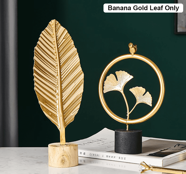 Metal Banana Gold Leaf