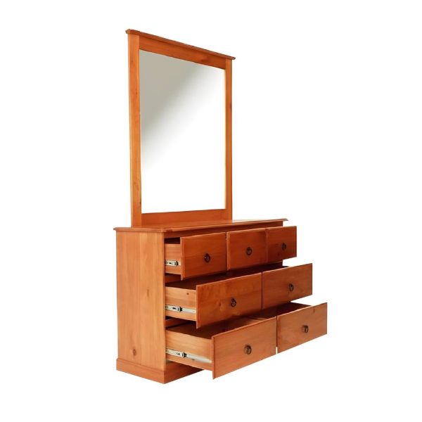 Tivoli 7 Drawer Dresser with Mirror