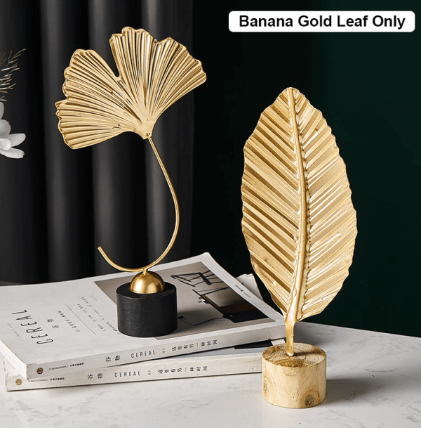 Metal Banana Gold Leaf