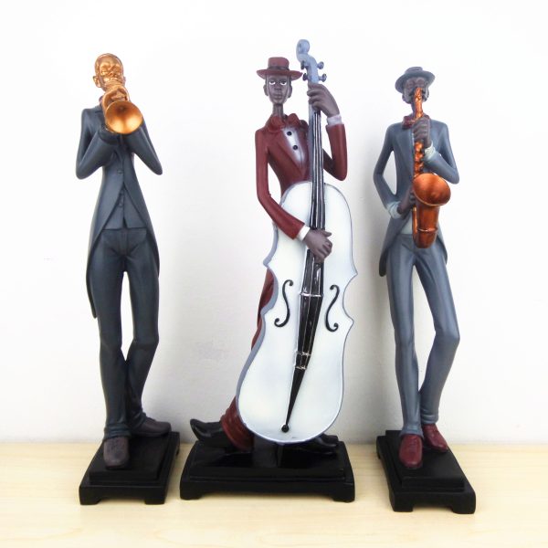 Musicians Sculptured Home Decor