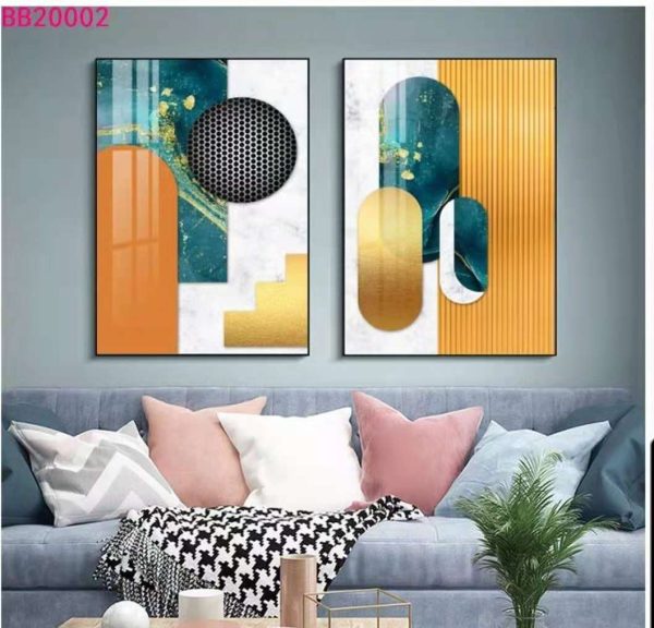 Home Abstract Design Wall Art - Set of 2