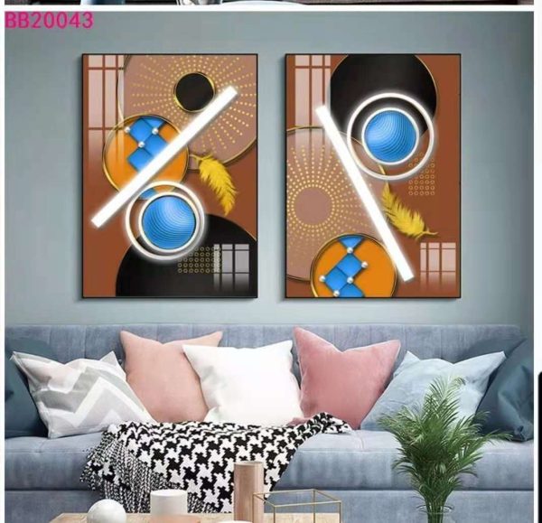 Home Abstract Wall Art - Set of 2