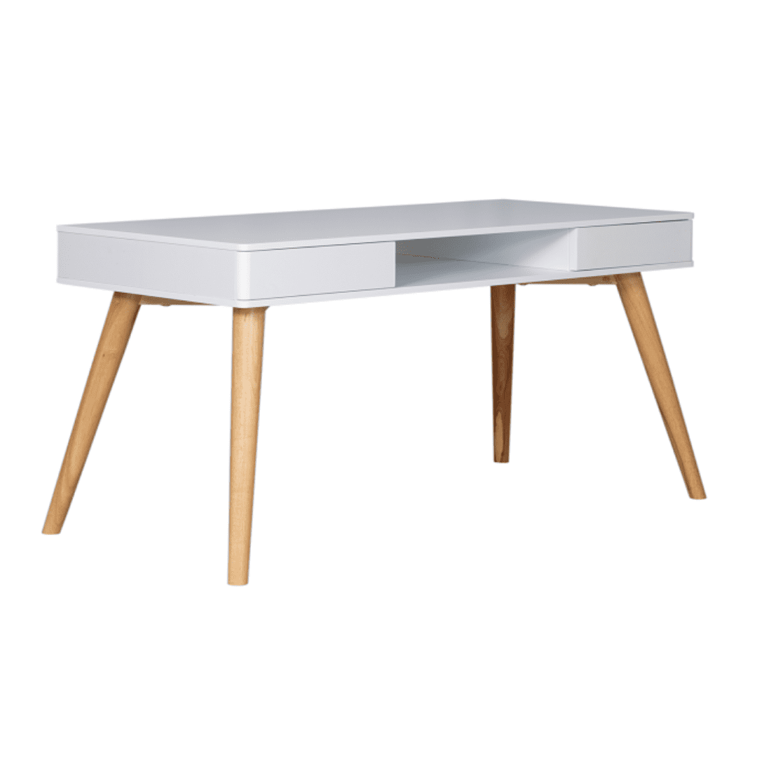 Cally White Desk