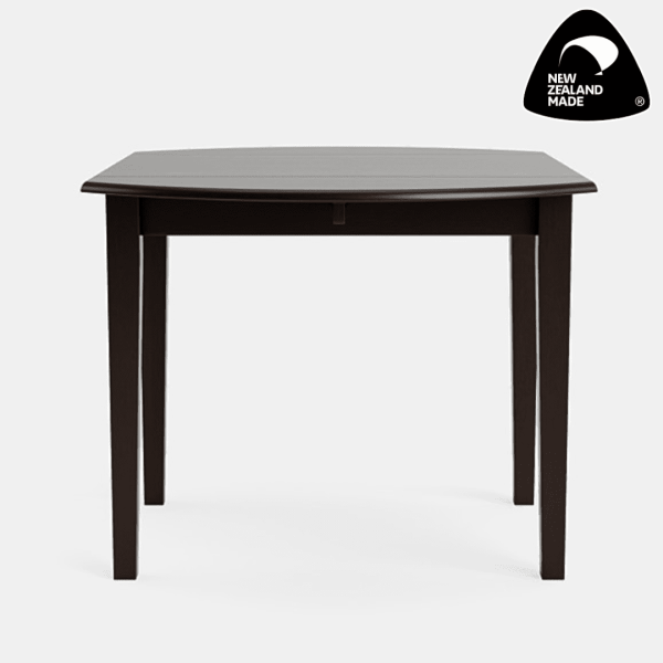 Dark Oak Color Villager Drop Leaf Table - Living Space