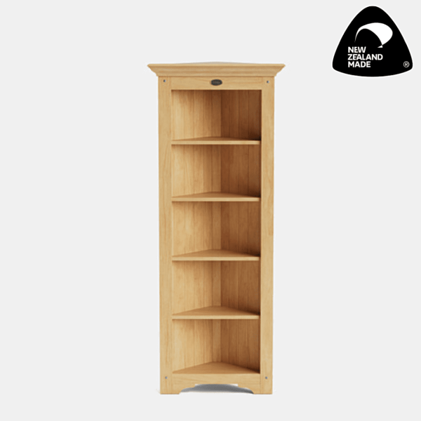 Light Oak - Village Corner Shelf