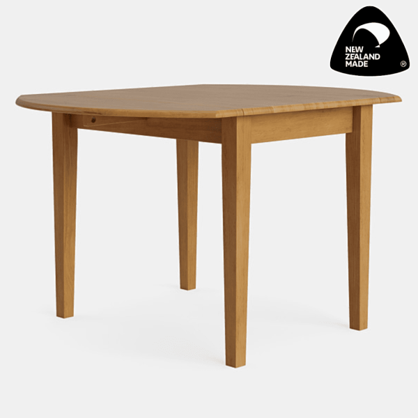 Light Rimu Color Villager Drop Leaf Table - Living Space