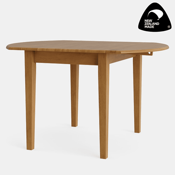 Light Rimu Color Villager Drop Leaf Table - Living Space