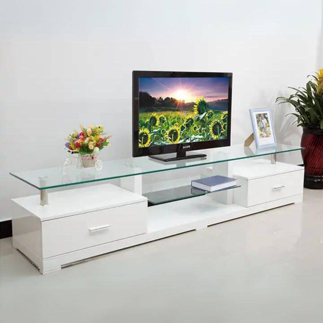 Roche White Entertainment Unit