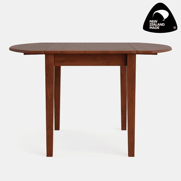 Sienna Color Villager Drop Leaf Table - Living Space