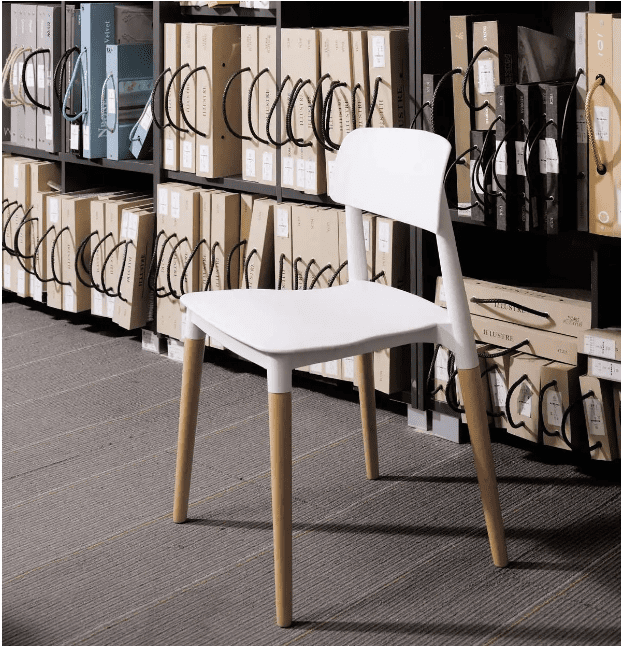 White Justine Dining Chair