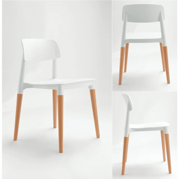 White Justine Dining Chair