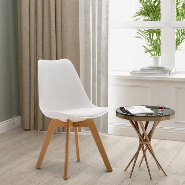 Simon White Dining Chair