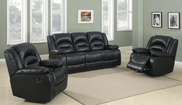 Lara 3-Piece Recliner Lounge Suite