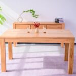 wooden dining table