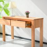 hall table- dylen wooden hall atble with 2 drawers