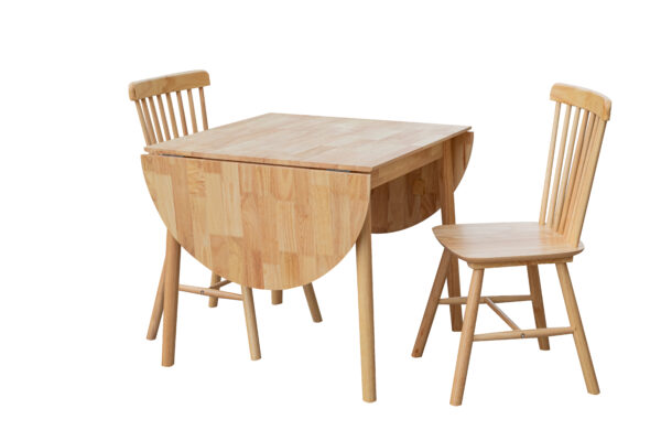 Olivar Drop Leaf Wooden Dining Suite | 1.6M - Image 4