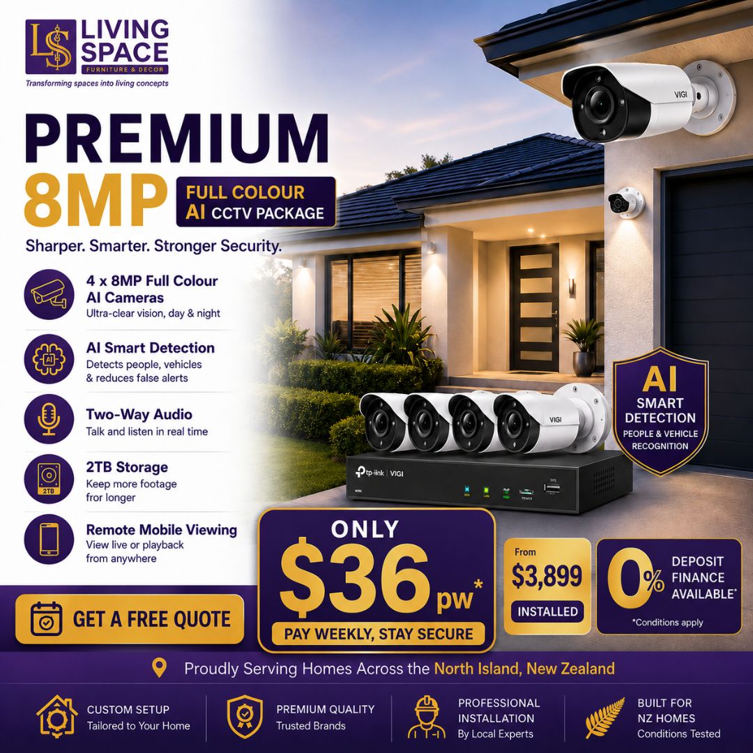 Smart 4MP Full Colour CCTV Package
