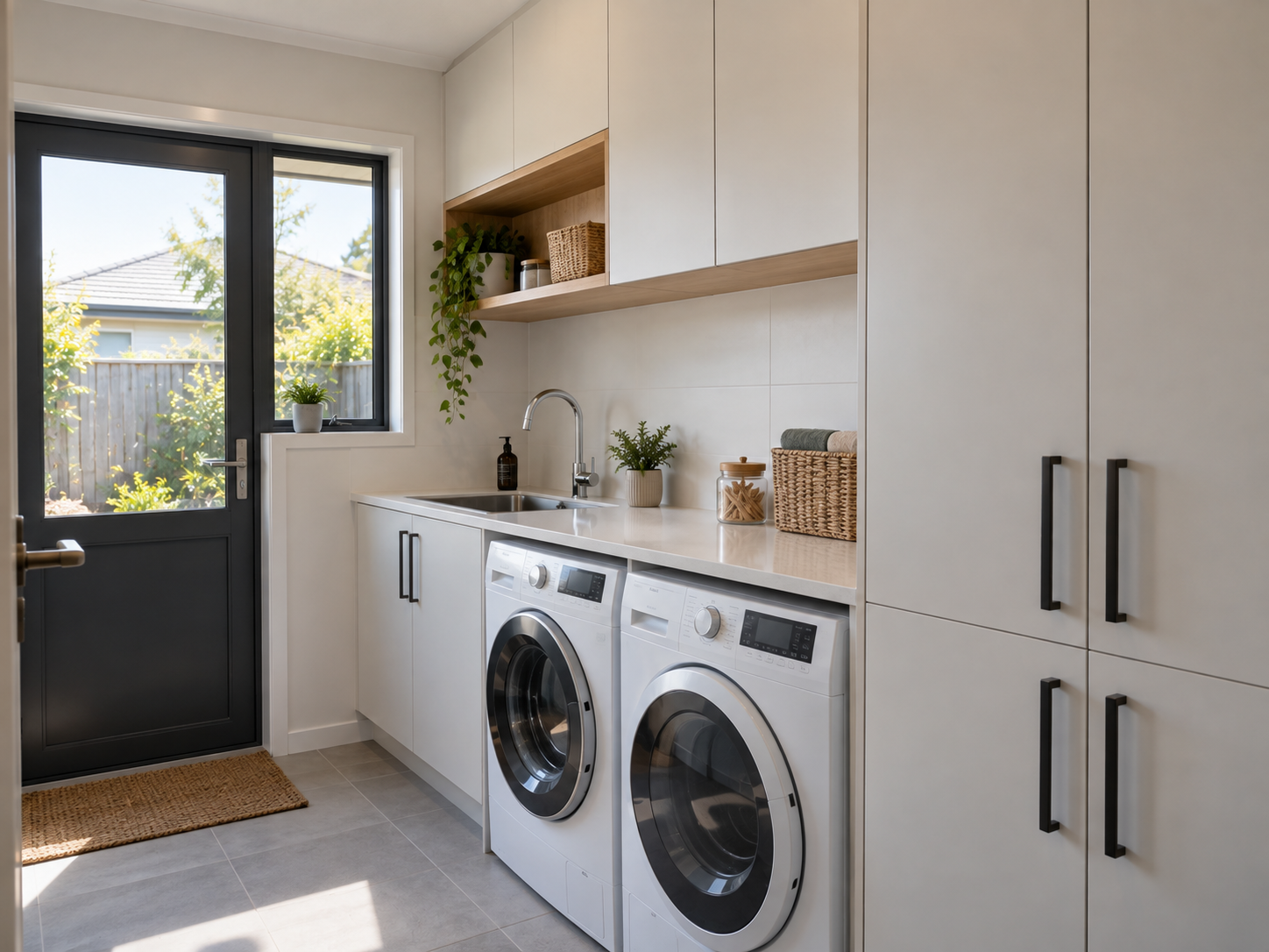 Laundry cabinetry
